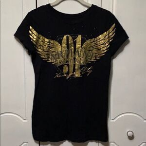 Armani Exchange Black Graphic Tee shirt size M